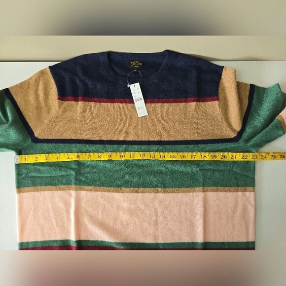 J. Crew Men's Cashmere Sweater Sz L New - Picture 6 of 6